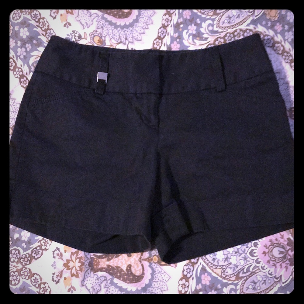 Express Black Shorts